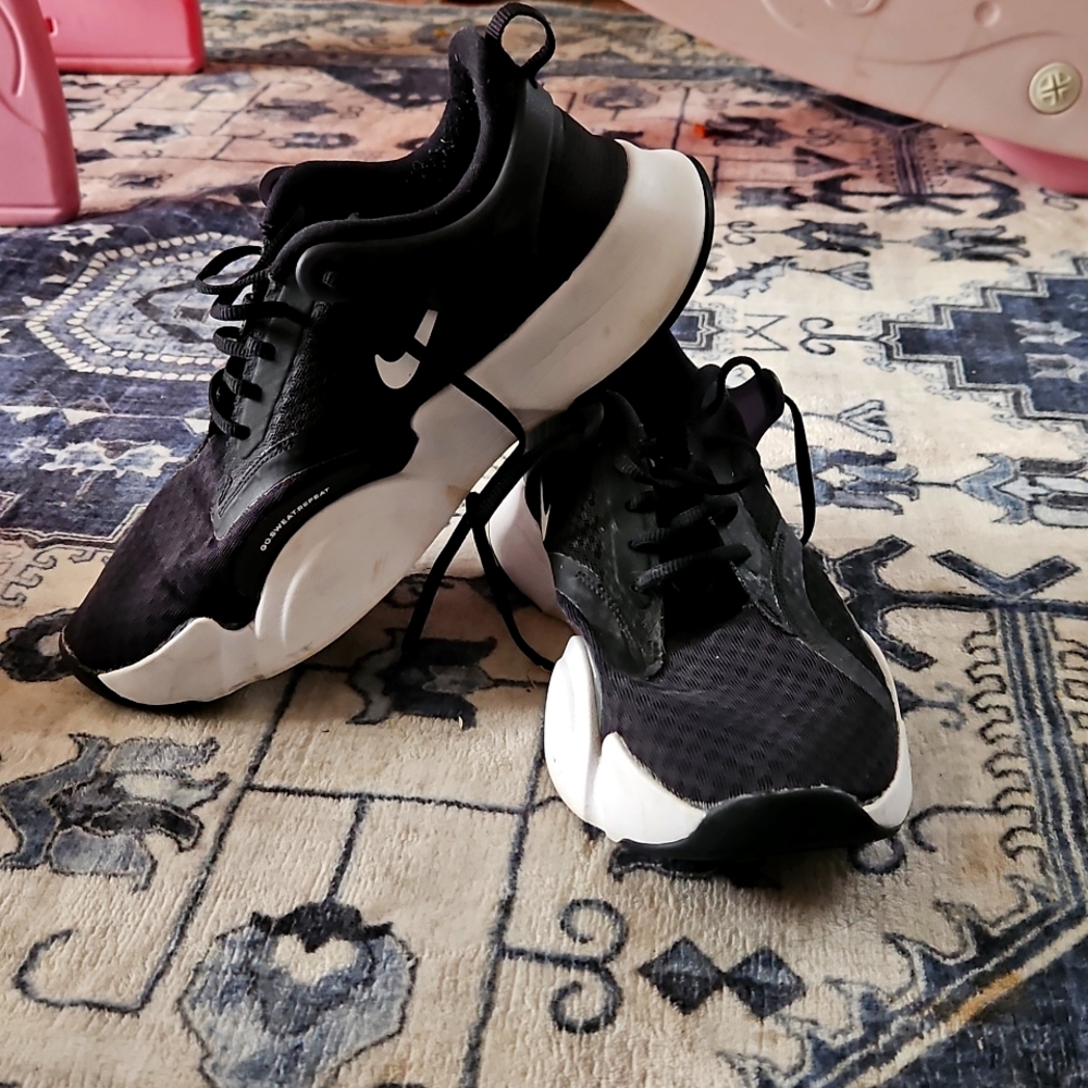 Nike Black and White Sneakers